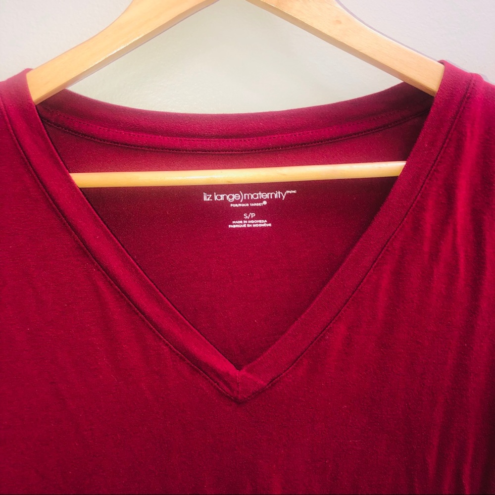 Liz Lange Long Sleeve Maternity Top - Picture 6 of 7